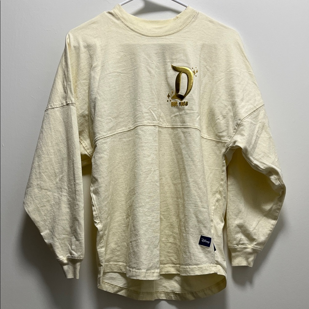 Disneyland Gold Castle Glitter Spirit Jersey
